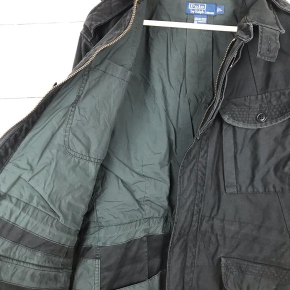 Vintage 1990s Ralph Lauren RL Military Jacket